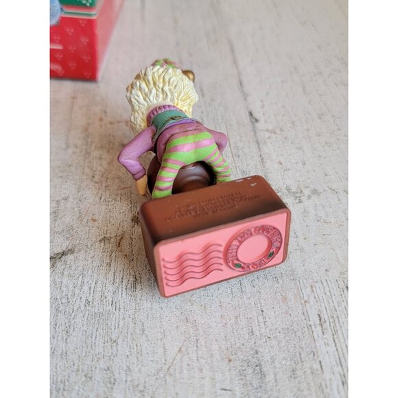 Enesco stamper elf 1991 vintage ornament Xmas wee tree trimmers - Picture 6 of 8